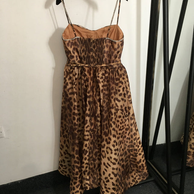 ZIMMERMANN 26S LEOPARD PRINT DRESS STYLE 126