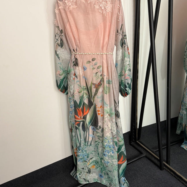ZIMMERMANN 26S LACE EMBROIDERED DRESS STYLE 144
