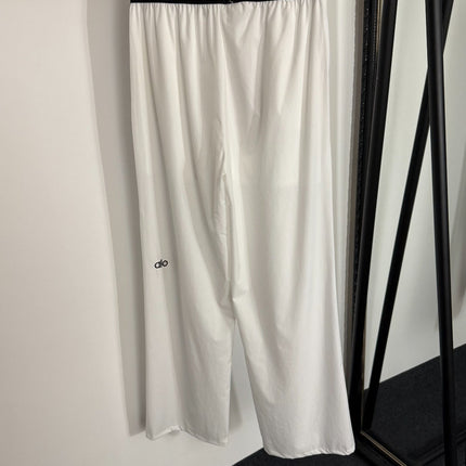 ALO 26S WIDE-LEG ELASTIC WAIST PANTS 207