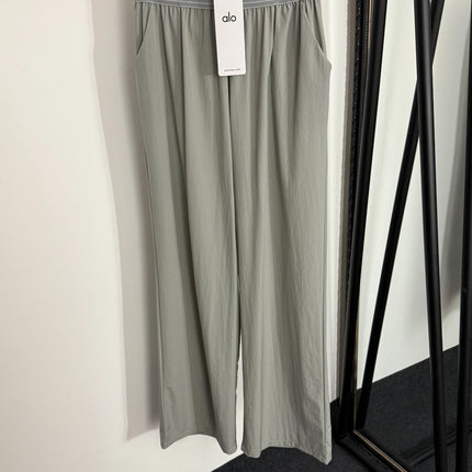 ALO 26S WIDE-LEG ELASTIC WAIST PANTS 209