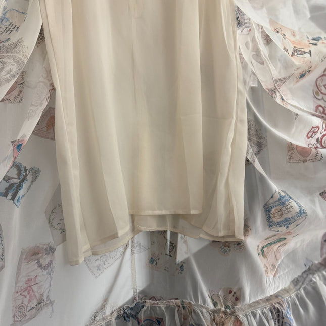 ZIMMERMANN 26S PATTERNED LONG-SLEEVE DRESS STYLE 63