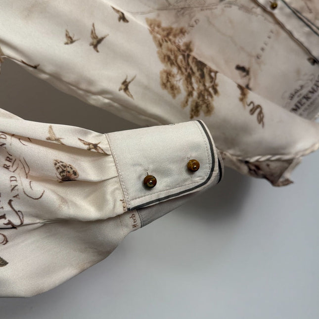 ZIMMERMANN 26S SHIRT AND STRAIGHT-LEG PANTS SET STYLE 59