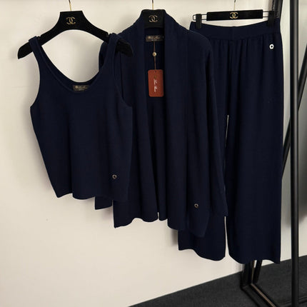 LORO PIANA 26S THREE-PIECE KNIT SET 941