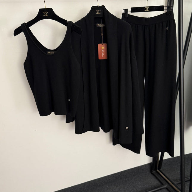 LORO PIANA 26S THREE-PIECE KNIT SET 942