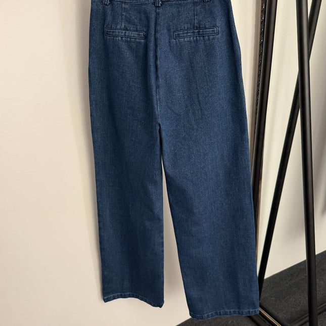 PRADA 25S HIGH‑WAIST STRAIGHT LEG JEANS 235