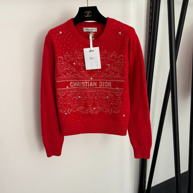 DIOR 25S LONG-SLEEVE SWEATER 660