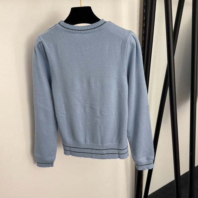 DIOR 25S LONG-SLEEVE SWEATER 656