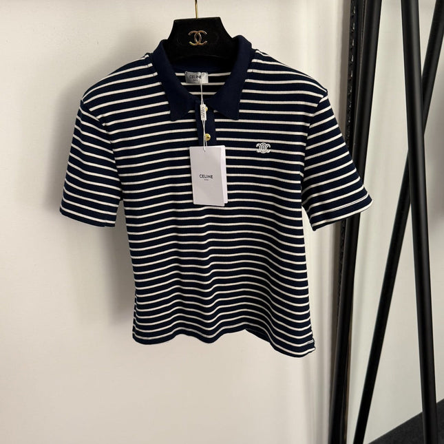 CELINE 26S SHORT SLEEVE POLO SHIRT 347