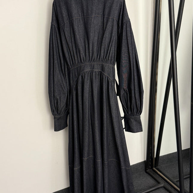 ZIMMERMANN 26S DENIM LONG SHIRT DRESS STYLE 123