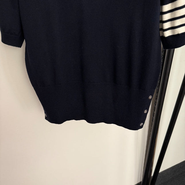 THOM 26S SHORT-SLEEVE KNIT TOP STYLE 5