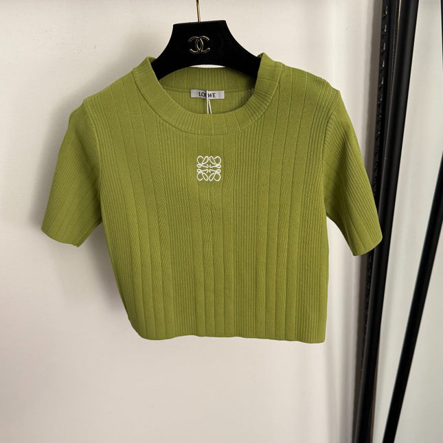 LOEWE 26S SHORT SLEEVE KNIT T-SHIRT 367