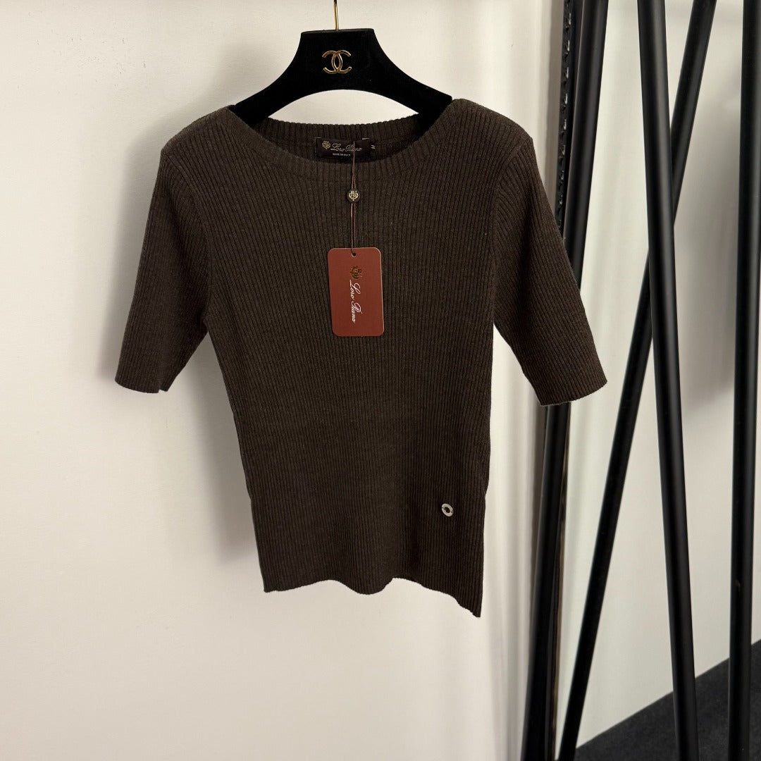 LP 26S SHORT-SLEEVE KNITTED SWEATER 556