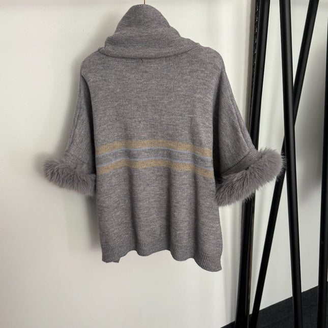 DIOR 26S SHORT SLEEVE HIGH NECK KNIT SWEATER 997