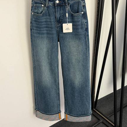 HERMES 26S STRAIGHT-LEG JEANS 739