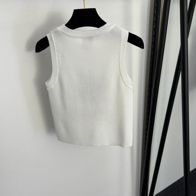 BURBERRY 26S KNIT SLEEVELESS TOP 378
