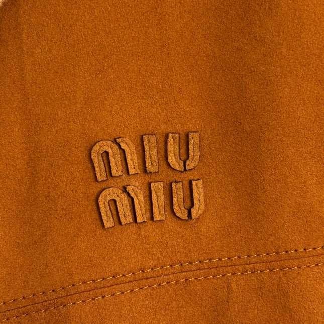 MIUMIU 26S LONG SLEEVE COLLARED CARDIGAN 1010