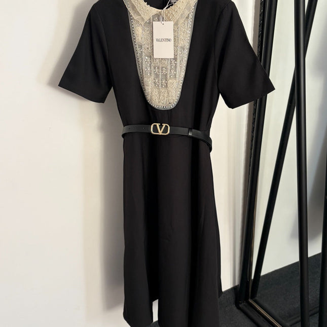VALENTINO 26S SHORT SLEEVE DRESS 231