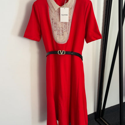 VALENTINO 26S SHORT SLEEVE DRESS 232