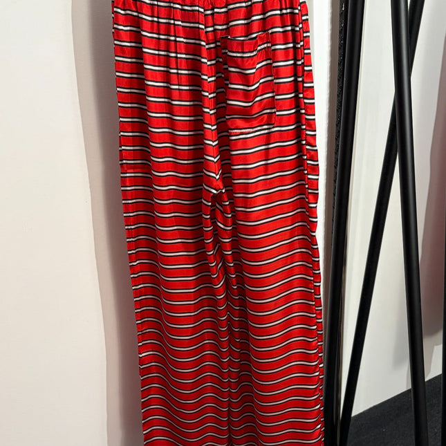 BALENCIAGA 26S SHORT SLEEVE SHIRT & WIDE LEG PANTS SET 128