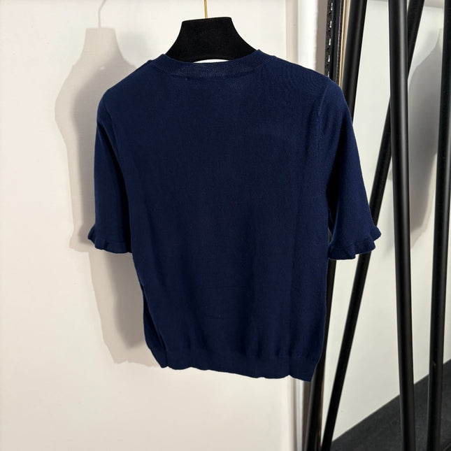 VALENTINO 26S SHORT SLEEVE KNIT TOP 149