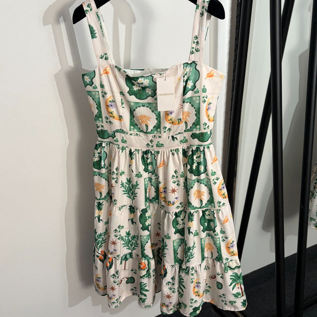 ZIMMERMANN 26S SHORT SPAGHETTI STRAP DRESS STYLE 90