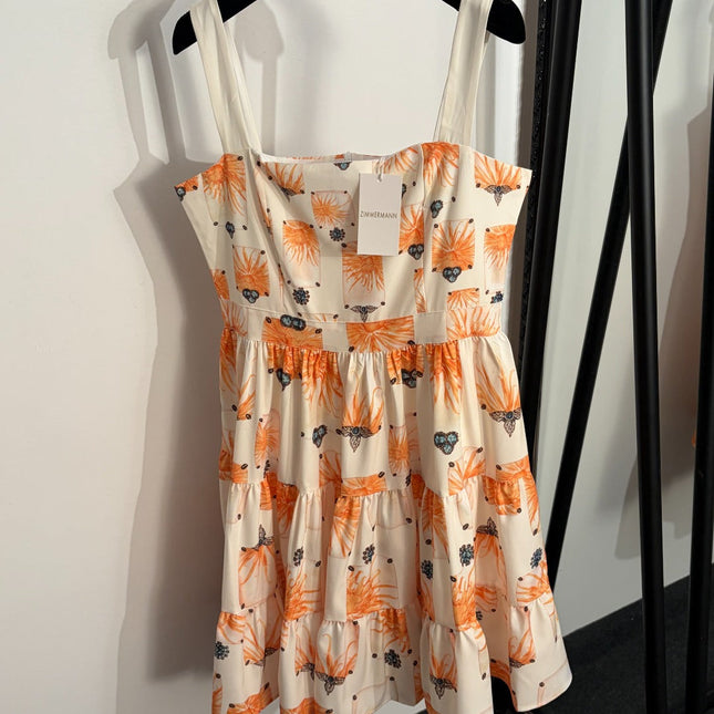 ZIMMERMANN 26S SHORT SPAGHETTI STRAP DRESS STYLE 89