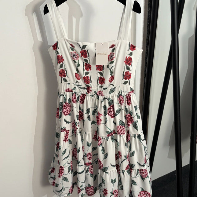 ZIMMERMANN 26S SHORT SPAGHETTI STRAP DRESS STYLE 88