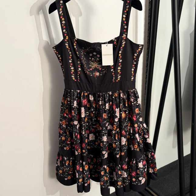 ZIMMERMANN 26S SHORT SPAGHETTI STRAP DRESS STYLE 87