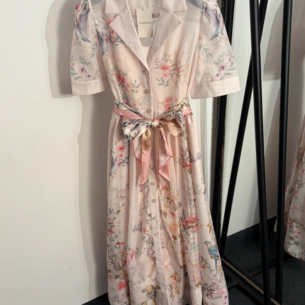 ZIMMERMANN 26S SHIRT MIDI DRESS 296