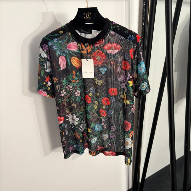 GUCCI 26S MESH SHORT SLEEVE T-SHIRT 318