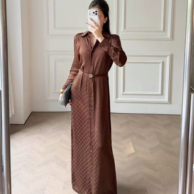 GUCCI 26S LONG SLEEVE SHIRT DRESS 301