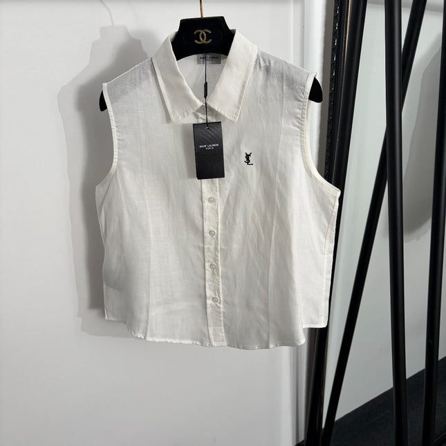 YSL 26S SLEEVELESS SHIRT 394
