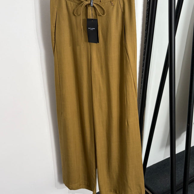 YSL 26S WIDE LEG PANTS 371