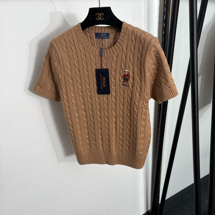 RALPH LAUREN 26S SHORT SLEEVE KNIT TOP 465