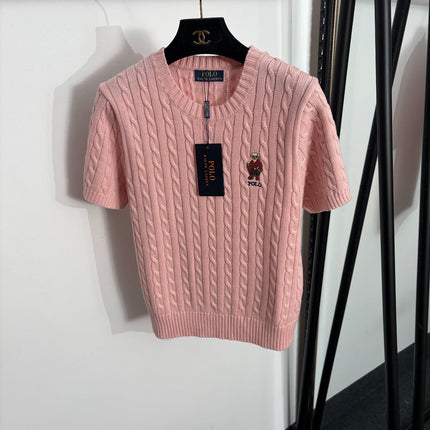 RALPH LAUREN 26S SHORT SLEEVE KNIT TOP 467
