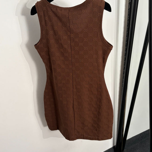 GUCCI 26S SLEEVELESS MINI DRESS 450