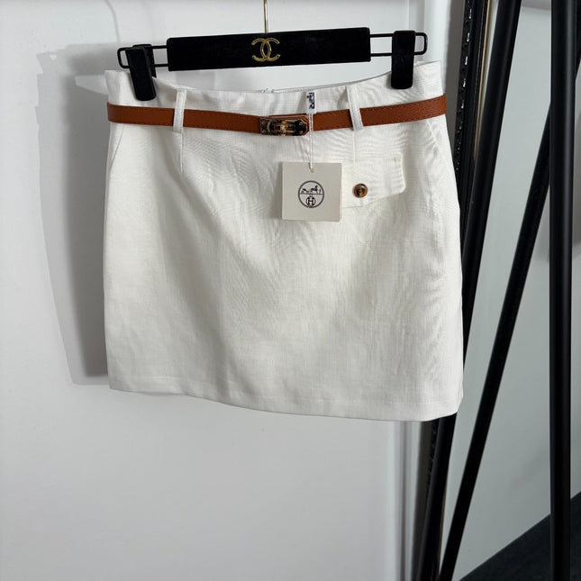 HERMES 26S MINI SKIRT 695