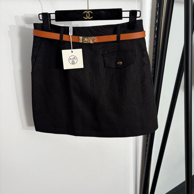 HERMES 26S MINI SKIRT 696