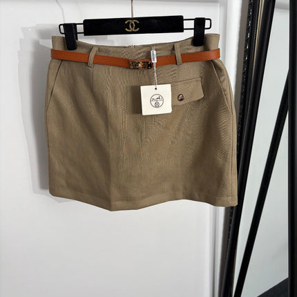 HERMES 26S MINI SKIRT 697
