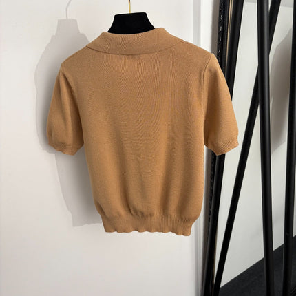 RALPH LAUREN 26S SHORT SLEEVE POLO KNIT TOP 401
