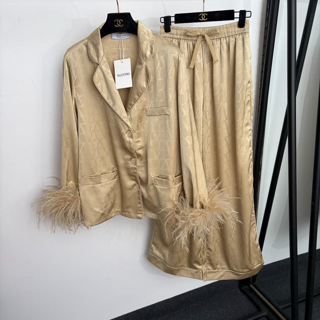 VALENTINO 26S SATIN PAJAMA SET 335