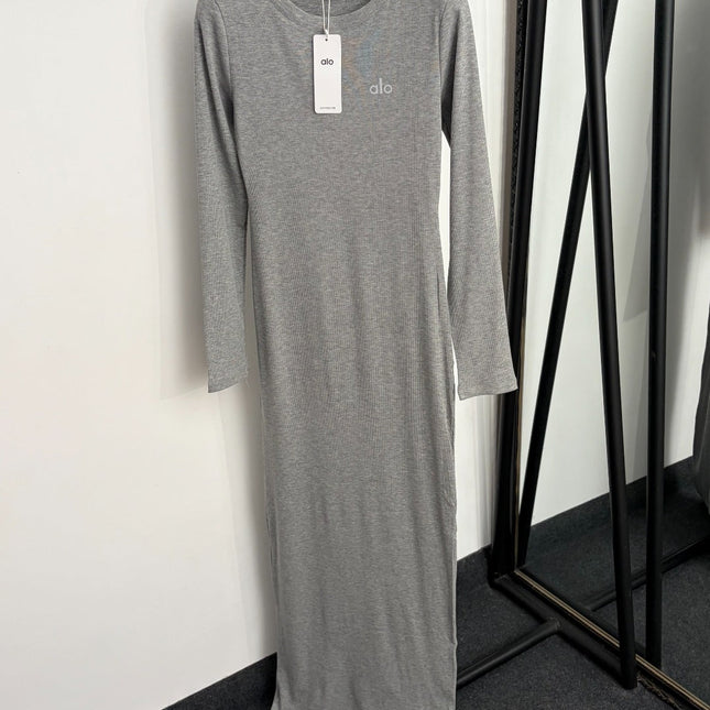 ALO 26S LONG-SLEEVE MAXI DRESS 333