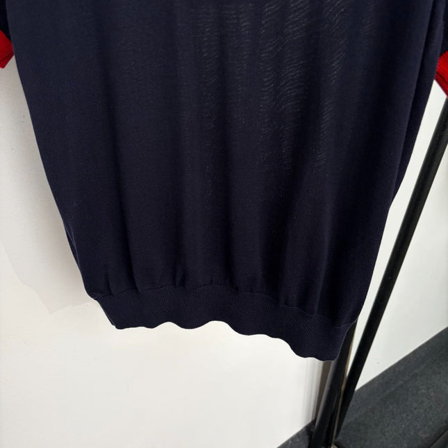 CHANEL 26S SHORT-SLEEVE KNIT TOP 1354