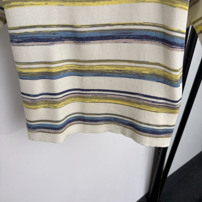 CHANEL 26S SHORT-SLEEVE KNIT TOP 1353