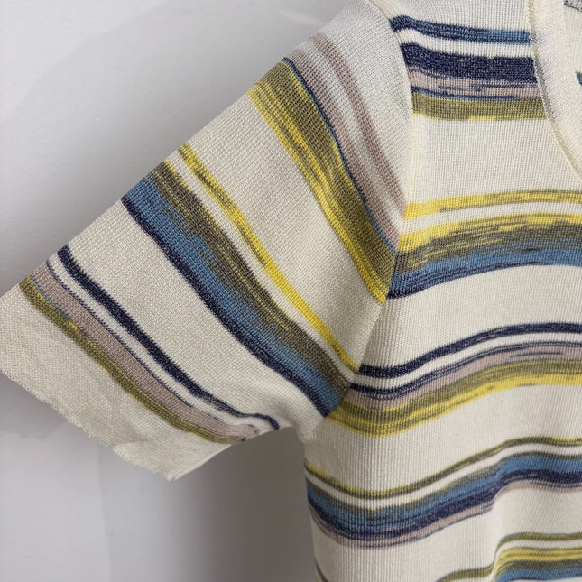 CHANEL 26S SHORT-SLEEVE KNIT TOP 1353