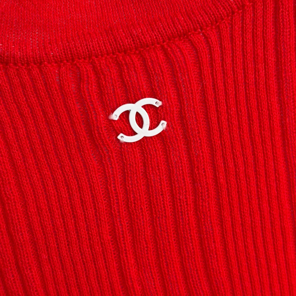CHANEL 26S SLEEVELESS KNIT TOP 1487
