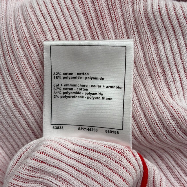 CHANEL 26S SHORT-SLEEVE KNIT TOP 1486