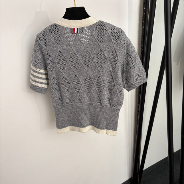 THOM 26S SHORT SLEEVE CARDIGAN STYLE 218