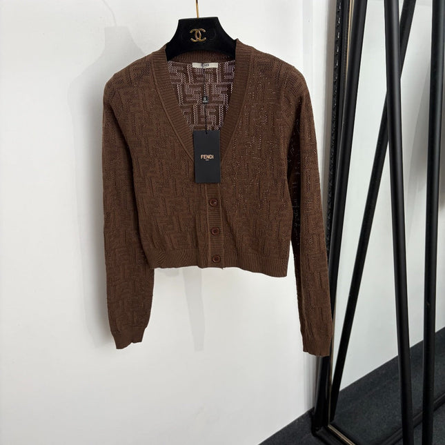 FENDI 26S KNIT CARDIGAN 283