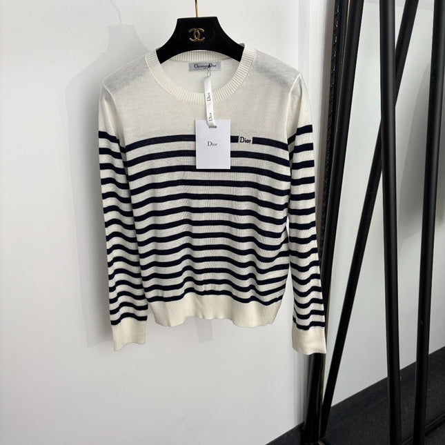 DIOR 26S LONG-SLEEVE KNIT SWEATER 1370